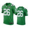 New York Jets #26 Leveon Bell Green Color Rush Legend Jersey - Men