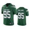 New York Jets Quinnen Williams Green 100th Season Vapor Limited Jersey