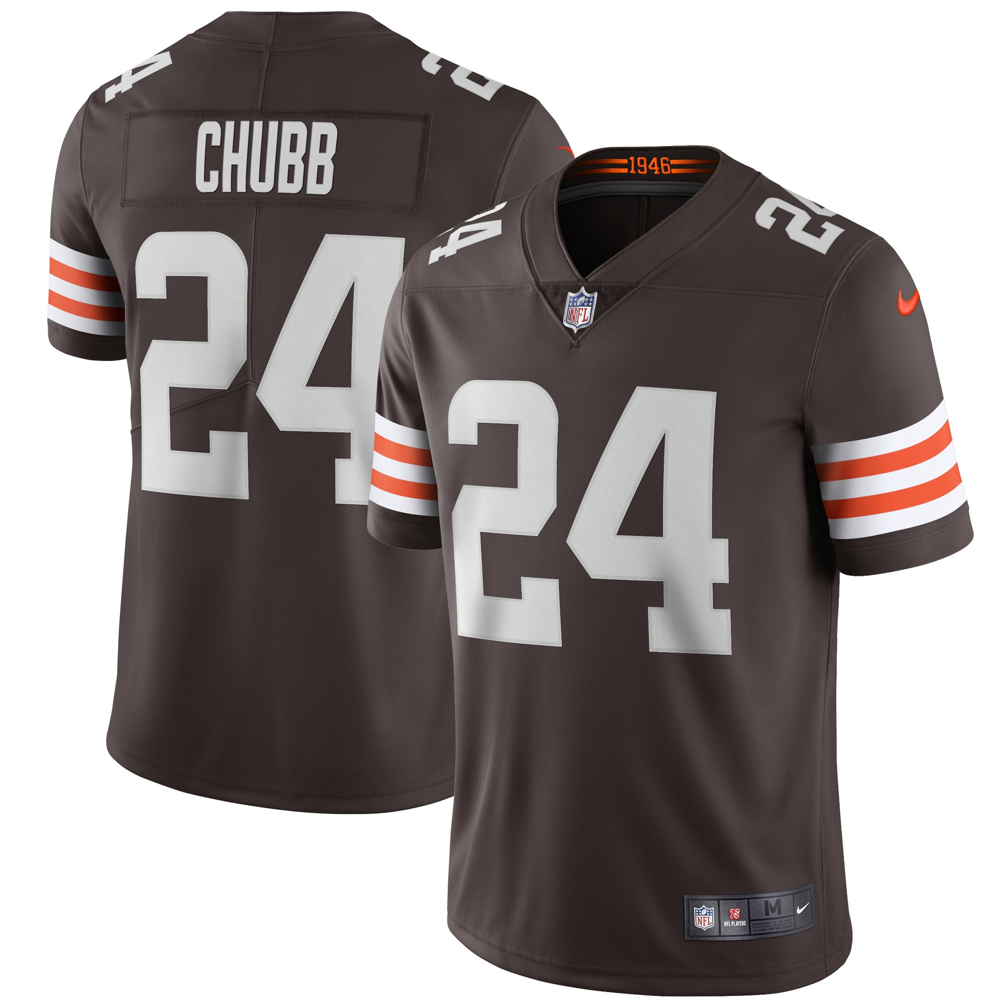 Nick Chubb Cleveland Browns Vapor Limited Jersey Brown Nfl