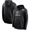 Nike Cleveland Browns Black Crucial Catch Sideline Performance Pullover Hoodie