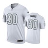 Oakland Raiders #90 Johnathan Hankins Nike Color Rush White Jersey