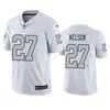 Oakland Raiders Reggie Nelson White Nike Color Rush Limited Jersey