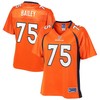 Quinn Bailey Denver Broncos Nfl Pro Line Womens Team Player Jersey - Orange