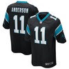 Robby Anderson Carolina Panthers Game Player Jersey - Black Nfl - Cocomos