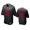 San Francisco 49ers Arik Armstead Black Super Bowl Liv Game Jersey