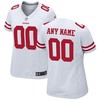 San Francisco 49ers Womens Custom Game Jersey - White Custom Jerseys Nfl