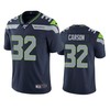 Seattle Seahawks Chris Carson Navy 100th Season Vapor Limited Jersey - Cocomos