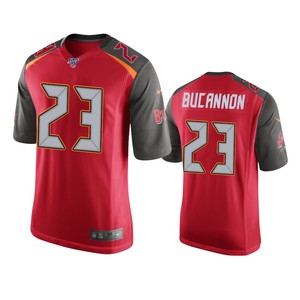 Tampa Bay Buccaneers Deone Bucannon Red 100th Season Game Jersey
