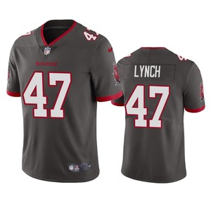 Tampa Bay Buccaneers John Lynch Pewter 2020 Vapor Limited Jersey - Mens - Cocomos