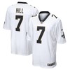 Taysom Hill New Orleans Saints Game Jersey - White Nfl