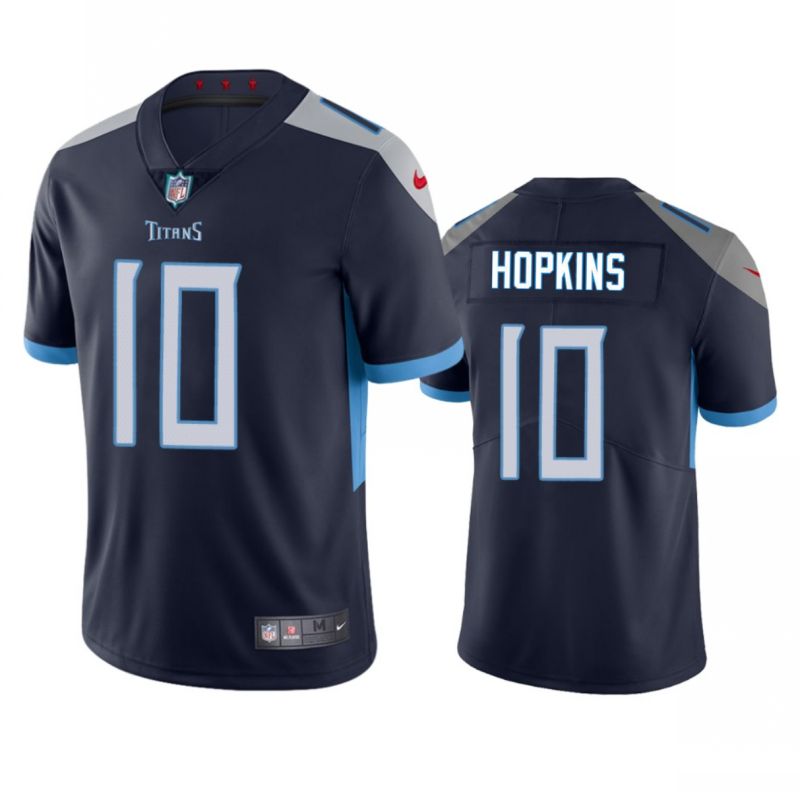 Tennessee Titans #10 Deandre Hopkins Navy Vapor Untouchable Stitched Jersey - Cocomos