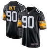 T.j. Watt Pittsburgh Steelers Alternate Game Jersey - Black Nfl