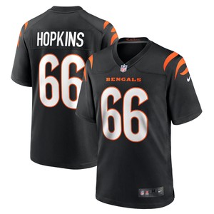 Trey Hopkins Cincinnati Bengals Game Jersey - Black Nfl