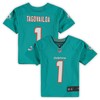 Tua Tagovailoa Miami Dolphins Toddler Game Jersey - Aqua Nfl