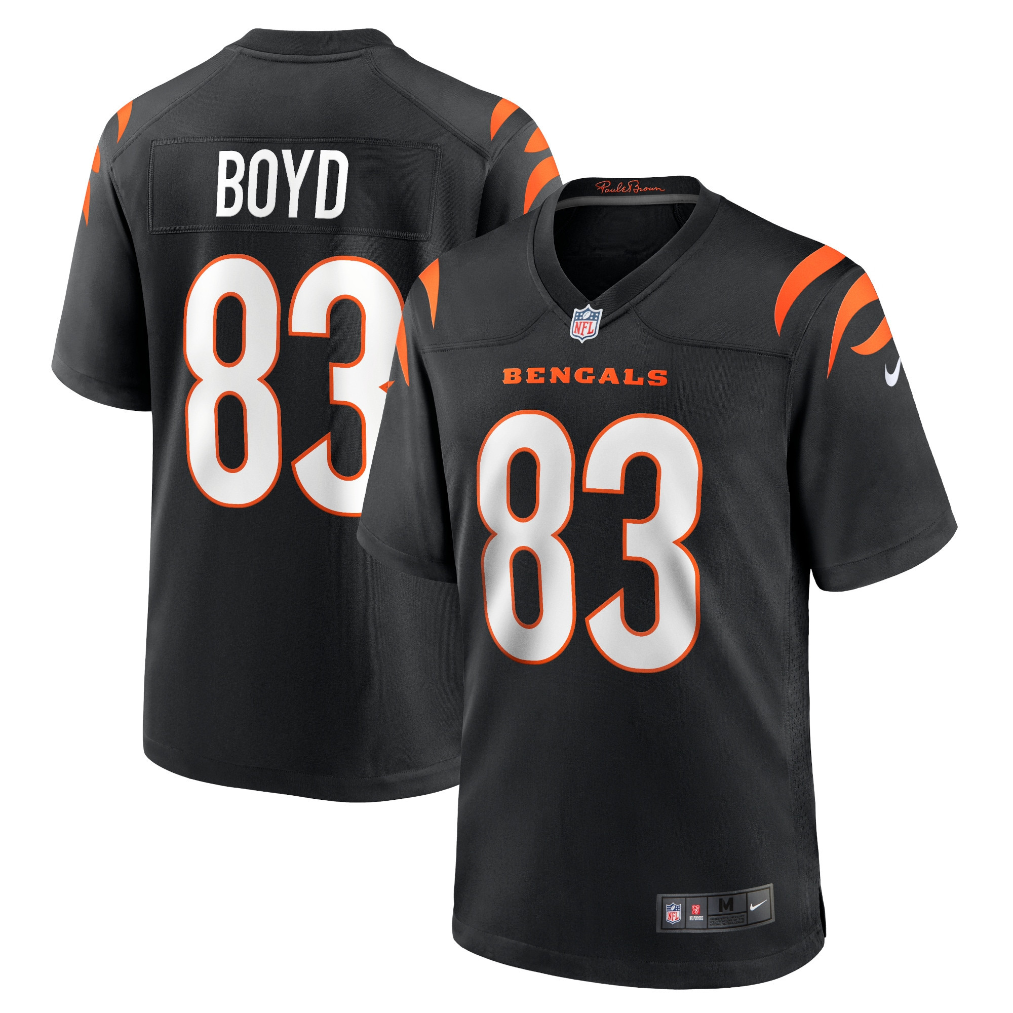 Tyler Boyd Cincinnati Bengals Game Jersey - Black Nfl
