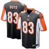 Tyler Boyd Cincinnati Bengals Nike Game Jersey - Black - Cocomos