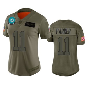 Womens Miami Dolphins Devante Parker Camo 2019 Salute To Service Limited Jersey