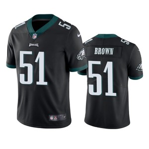 Zach Brown Philadelphia Eagles Black Vapor Limited Jersey