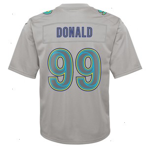 Aaron Donald Los Angeles Rams Nike Youth Atmosphere Game Jersey - Gray