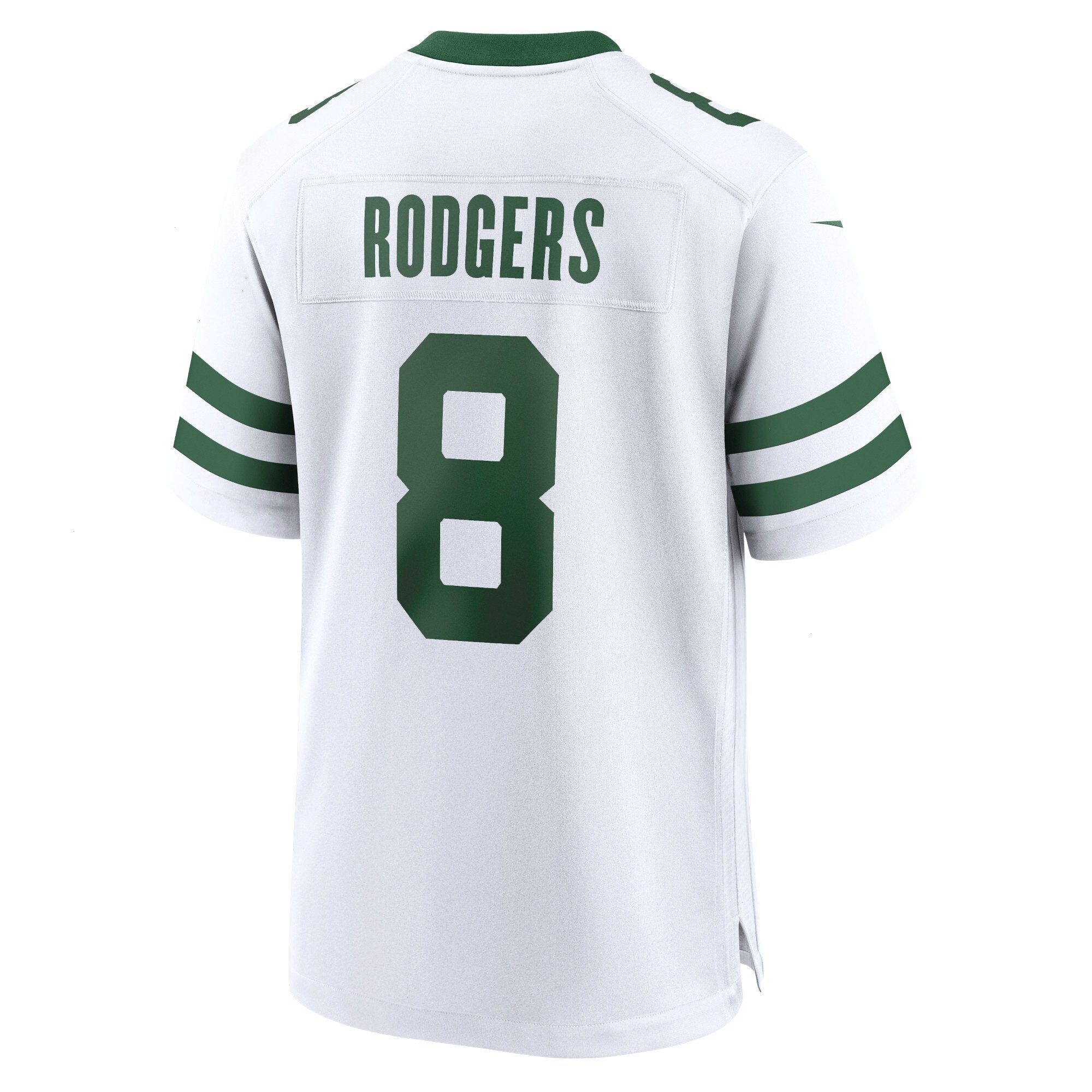 Aaron Rodgers New York Jets Nike Legacy Player Game Jersey - White