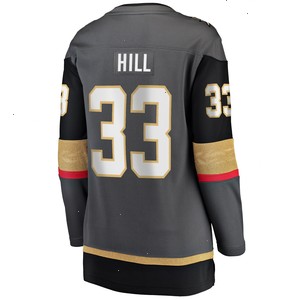 Adin Hill Vegas Golden Knights Fanatics Branded Women's Alternate Breakaway Jersey - Gray