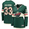 Alex Goligoski Minnesota Wild Fanatics Branded Women's Home Breakaway Player Jersey - Green