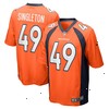 Alex Singleton Denver Broncos Nike Game Player Jersey - Orange
