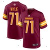 Andrew Wylie Washington Commanders Nike Game Player Jersey - Burgundy