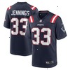 Anfernee Jennings New England Patriots Nike Team Game Jersey - Navy V1
