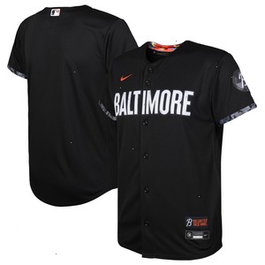  Baltimore Orioles Nike Toddler 2023 City Connect Replica Jersey - Black