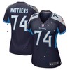 Bruce Matthews Tennessee Titans Nike Women's Retired Player Jersey - Navy