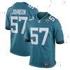 Caleb Johnson Jacksonville Jaguars Nike Game Player Jersey - Teal