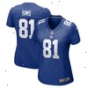 Cam Sims New York Giants Nike Women's Team Game Jersey - Royal