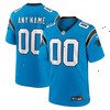  Carolina Panthers Nike Alternate Custom Game Jersey - Blue