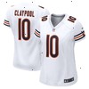 Chase Claypool Chicago Bears Nike Women's Game Player Jersey - White