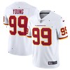 Chase Young Washington Football Team Nike Vapor Limited Jersey - White