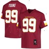 Chase Young Washington Football Team Youth Replica Player Jersey - Burgundy