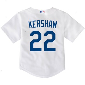 Clayton Kershaw Los Angeles Dodgers Nike Toddler Home Replica Player Jersey - White