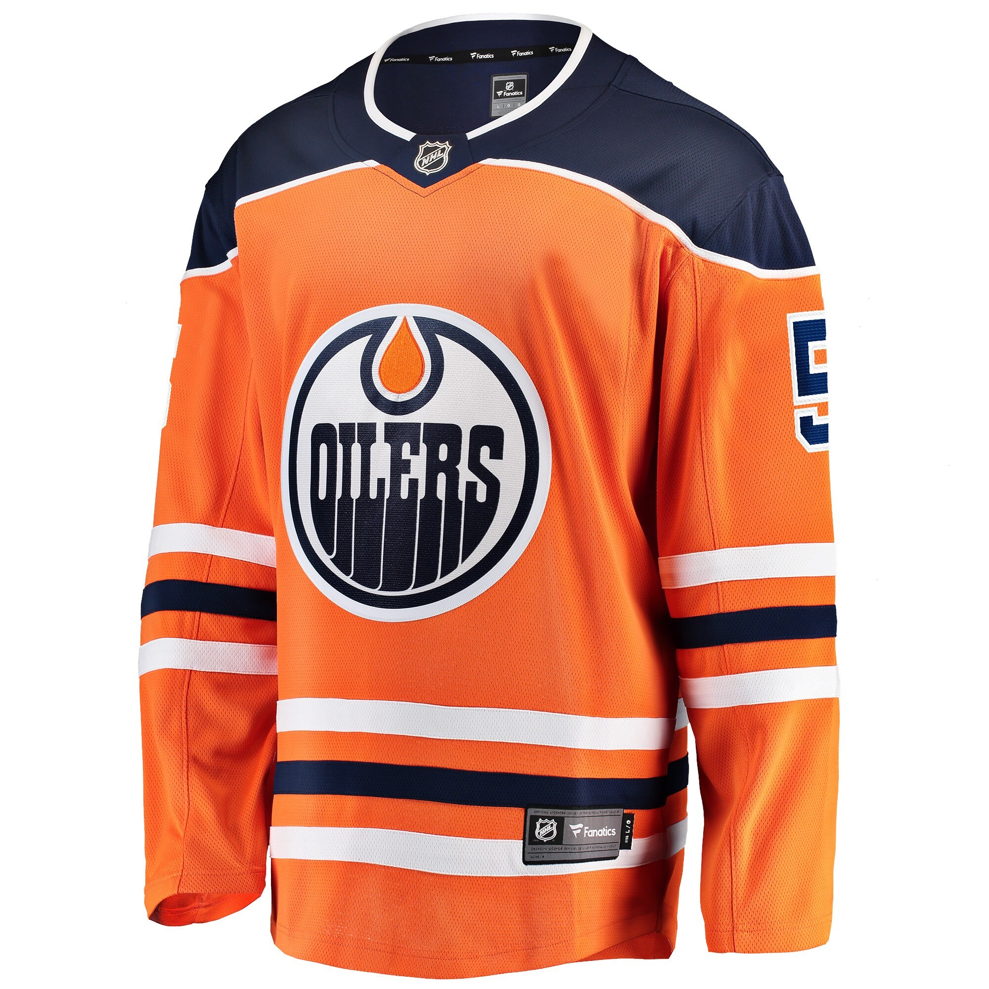 Cody Ceci Edmonton Oilers Fanatics Branded Home Breakaway Player Jersey - Orange