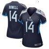 Colton Dowell Tennessee Titans Nike Women's Team Game Jersey - Navy