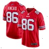 Dalton Kincaid Buffalo Bills Nike Alternate Game Jersey - Red