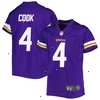 Dalvin Cook Minnesota Vikings Nike Youth Game Jersey - Purple
