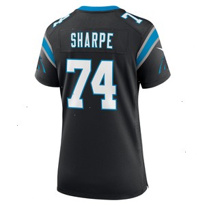 David Sharpe Carolina Panthers Nike Women's Team Game Jersey - Black