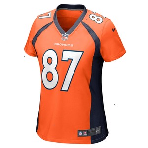 David Sills Denver Broncos Nike Women's Team Game Jersey - Orange