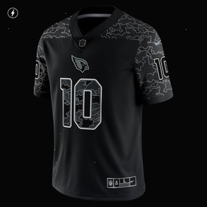 DeAndre Hopkins Arizona Cardinals Nike RFLCTV Limited Jersey - Black