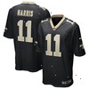 Deonte Harris New Orleans Saints Nike Game Jersey - Black