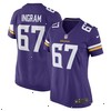 Ed Ingram Minnesota Vikings Nike Women's Game Player Jersey - Purple