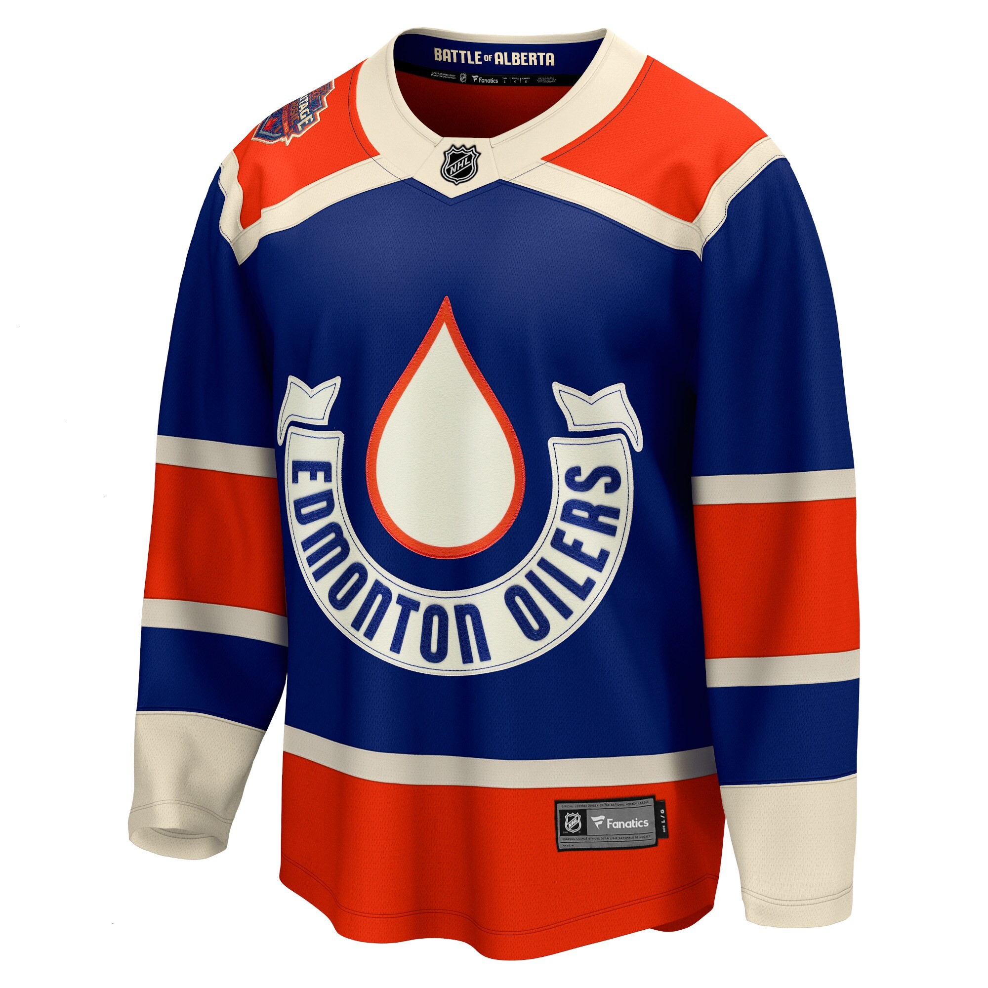 Edmonton Oilers Fanatics Branded 2023 NHL Heritage Classic Premier Breakaway Jersey – Royal