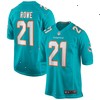 Eric Rowe Miami Dolphins Nike Game Jersey - Aqua