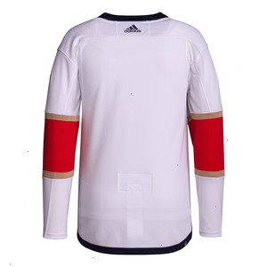 Florida Panthers adidas Away Primegreen Authentic Pro Jersey – White